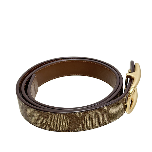 COACH（コーチ） 国内発送 ベルト レディース COACH 25MM シグネチャー
