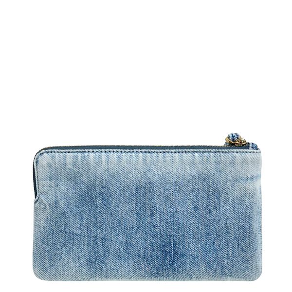 COACH（コーチ） 国内発送 ポーチ レディース 小物入れ ラブド デニム