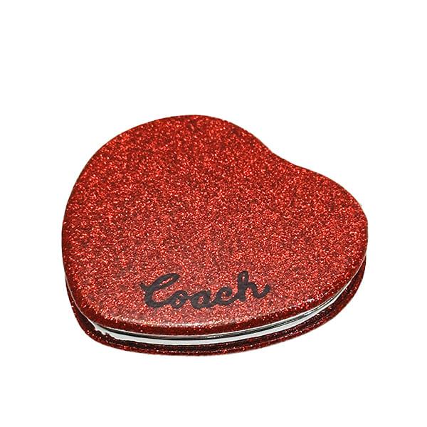 COACH 国内発送 コーチ 手鏡 レディース 小物 グリッター ハート