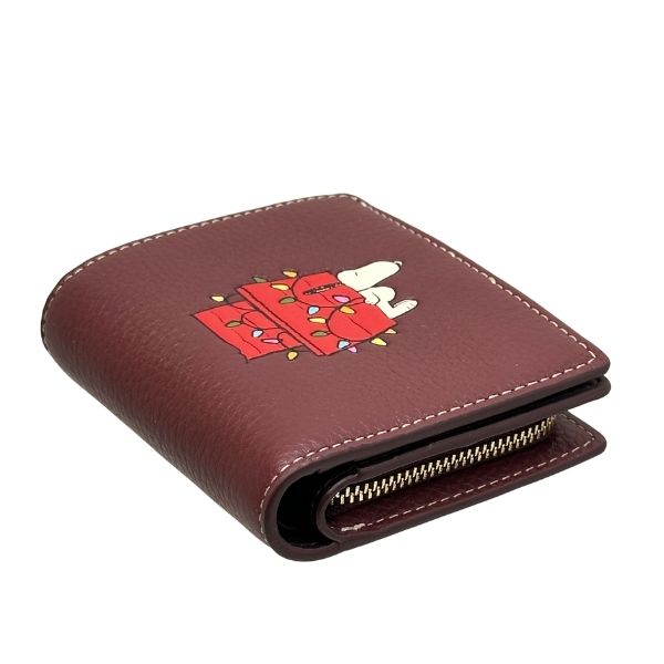 新品　COACH　コーチ　スヌーピー　ライツ　モチーフ　二つ折り財布 co-ko221126-11.jpg