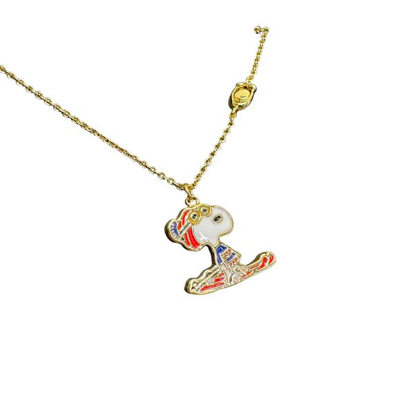 すぐ届く COACH x スヌーピー ペンダント ゴールド 公式】コーチアウトレット | 【COACH X PEANUTS】スヌーピー