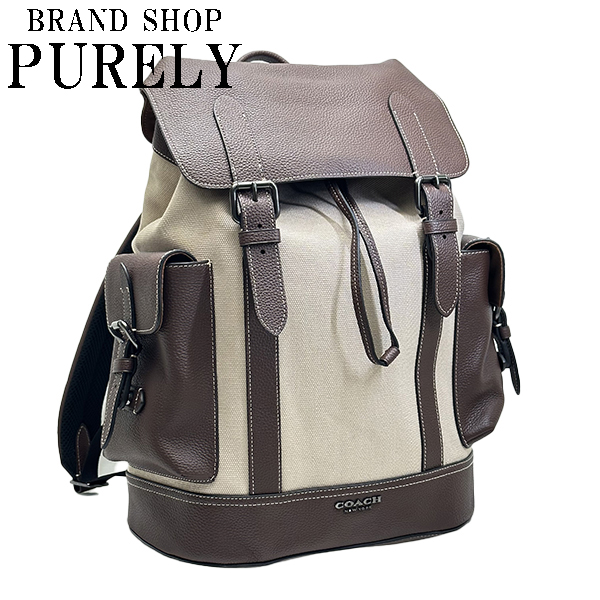 ぷらす様　COACH コーチ　リュック　バックパック　チェック　ハドソン ch114_qbvfx_a0