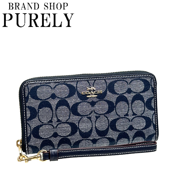 COACH（コーチ） 国内発送 財布 レディース 長財布 シグネチャー