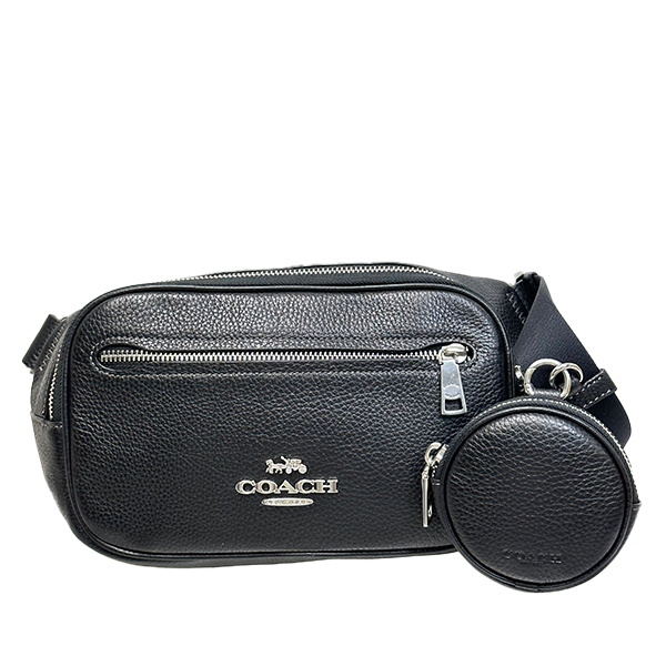【美品】COACH コーチ ボディバッグ ショルダーバッグ ベルトバッグ レザー COACH（コーチ） 国内発送 バッグ メンズ ボディバッグ レザー