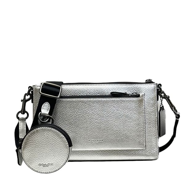 COACH 国内発送 コーチ バッグ メンズ ショルダーバッグ レザー