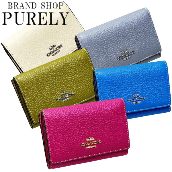 COACH 国内発送 コーチ 財布 レディース 折り財布 レザー