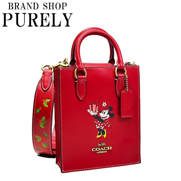 コーチ バッグ レディース COACH ハンドバッグ DISNEY×COACH ミニーマウス ノース サウス ミニ トート クロスボディ CN022  B4RGO エレクトリックレッドマルチ : cn022-b4rgo-231115 : PURELY SHOP - 通販 - Yahoo!ショッピング