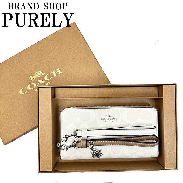 COACH（コーチ） 国内発送 財布 レディース 長財布 シグネチャー