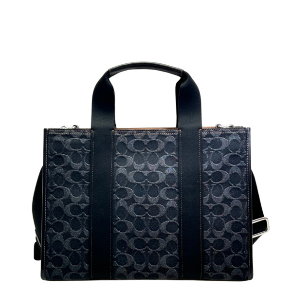 新品coach スミス トート・シグネチャー デニム　ユニセックスCP105 公式】コーチアウトレット | スミス トート・シグネチャー デニム