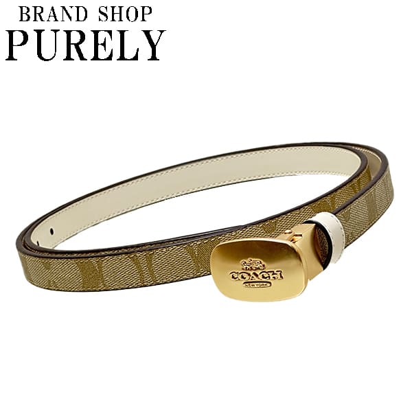 COACH（コーチ） 国内発送 ベルト レディース 小物 18MM シグネチャー