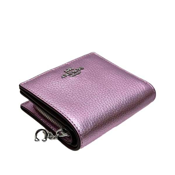 【国内即発】コーチ 折り財布 CP429 SVMP3 COACH コーチ 2つ折り財布 ぺブルドレザー CP429 SVMP3