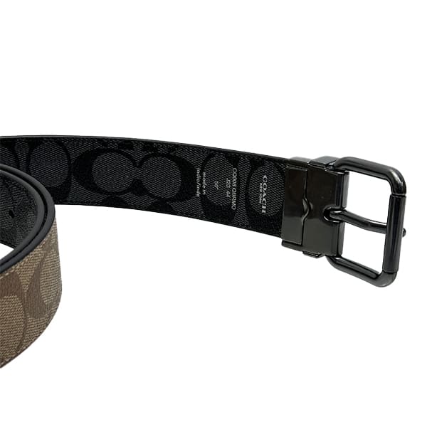COACH 国内発送 コーチ ベルト メンズ 小物 38MM シグネチャー