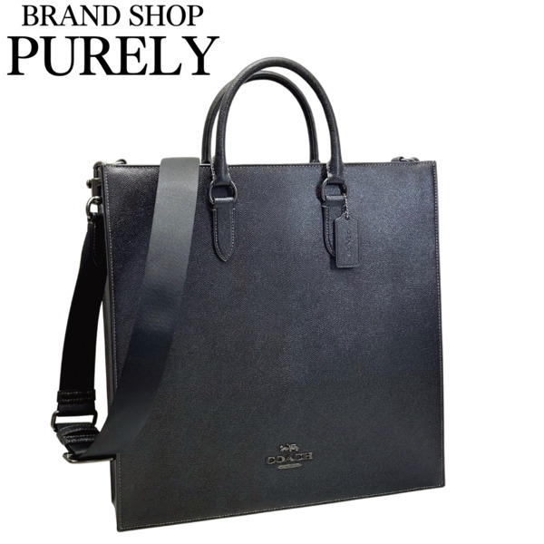 COACH 国内発送 コーチ バッグ メンズ トートバッグ 2WAY レザー
