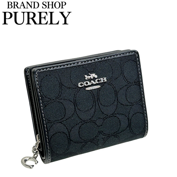 COACH 国内発送 コーチ 財布 レディース 折り財布 シグネチャー