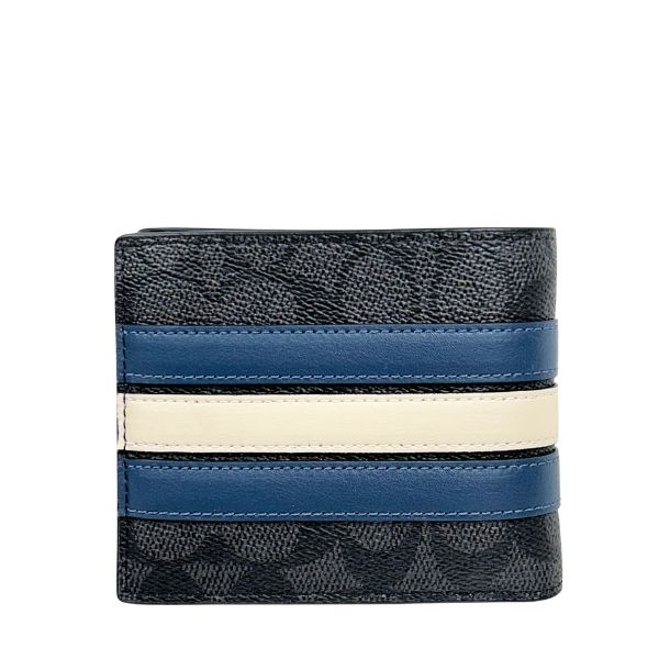 COACH（コーチ） 国内発送 財布 メンズ 折り財布 シグネチャー ヴァー