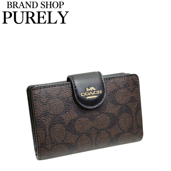 COACH（コーチ） 国内発送 財布 レディース 折り財布 シグネチャー