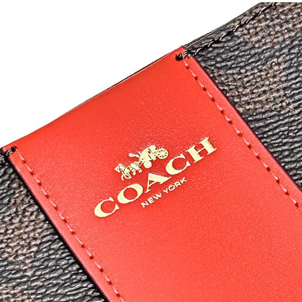 COACH（コーチ） 国内発送 ポーチ レディース 小物入れ シグネチャー