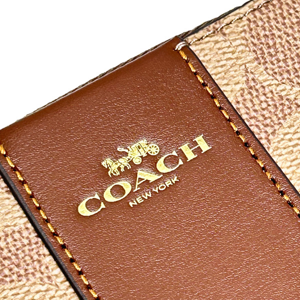 COACH（コーチ） 国内発送 ポーチ レディース 小物入れ シグネチャー