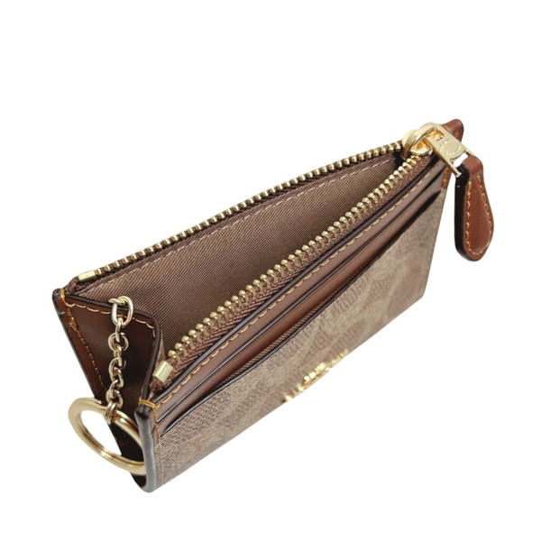 ✨美品✨COACH コーチ　バタフライ　コインケース　蝶　レザー　ブラウン ✨美品✨COACH コーチ バタフライ コインケース 蝶 レザー ブラウン