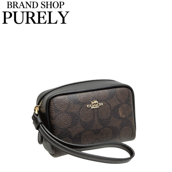 COACH（コーチ） 国内発送 ポーチ レディース 小物入れ シグネチャー