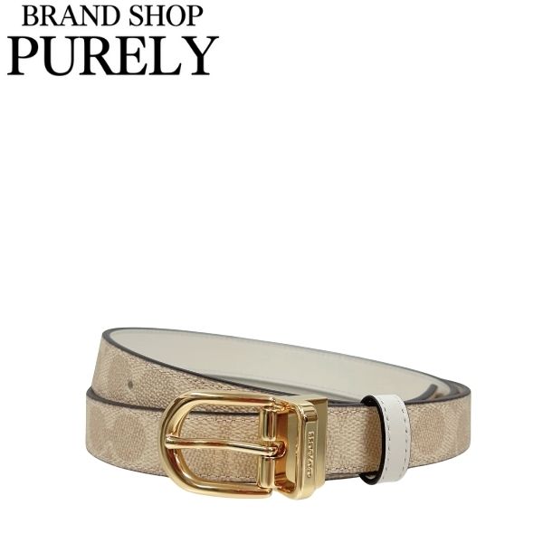 COACH（コーチ） 国内発送 ベルト レディース 小物 25MM シグネチャー