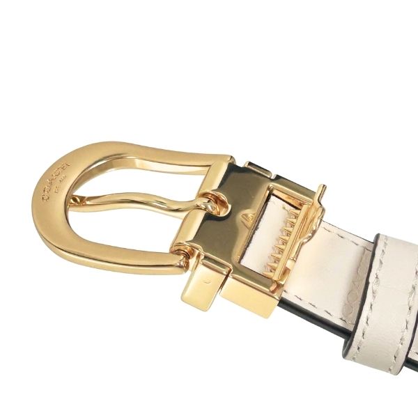 【新品】コーチのシグネチャー バックルベルト COACH（コーチ） 国内発送 ベルト レディース COACH 25MM シグネチャー