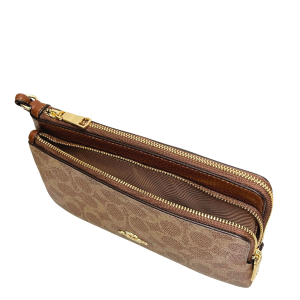 COACH（コーチ） 国内発送 財布 レディース ポーチ シグネチャー