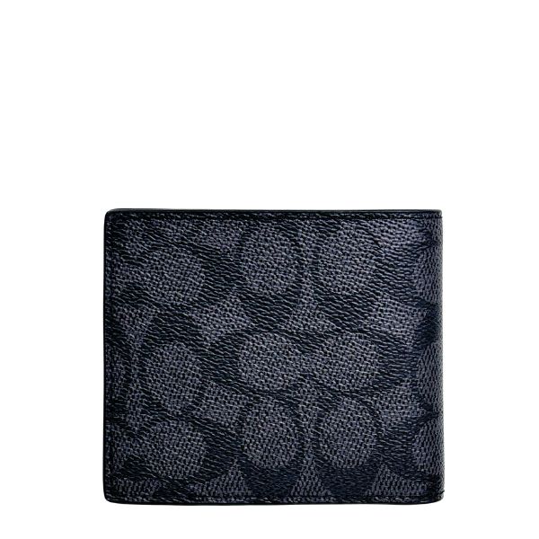 COACH（コーチ） 国内発送 財布 メンズ 折り財布 シグネチャー ID ビル