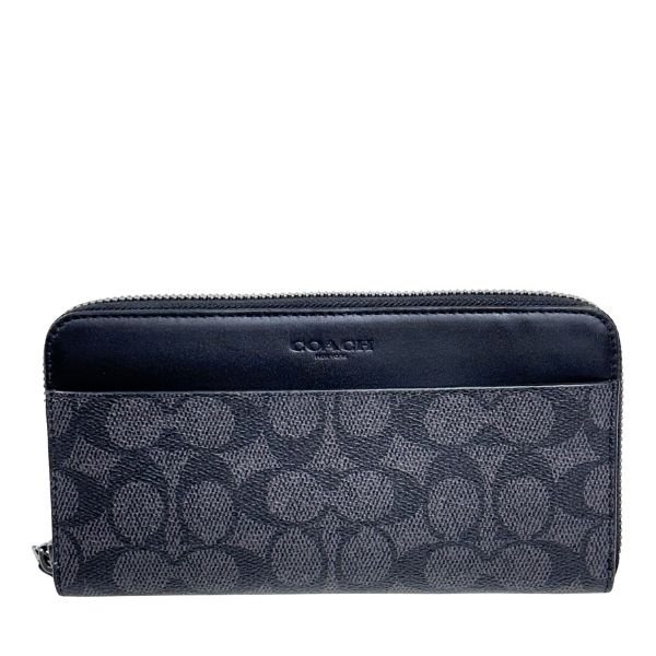 【新品】コーチCOACH長財布◆アコーディオンウォレット◆シグネチャーCY405 COACH（コーチ） 国内発送 財布 メンズ 長財布 シグネチャー