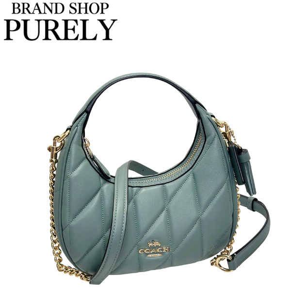 ほぼ新品✨️未使用　コCOACHミニショルダー COACH】さくらんぼプリント＊ミニローアン クロスボディ CY745 (Coach