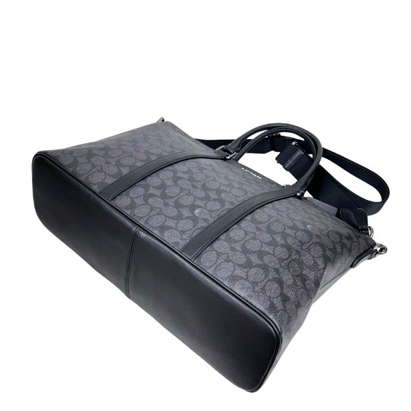 ⑤ COACH ビジネスバッグ 2way シグネチャー　ハンドバッグ　【043】 COACH（コーチ） 国内発送 バッグ メンズ トートバッグ 2WAY
