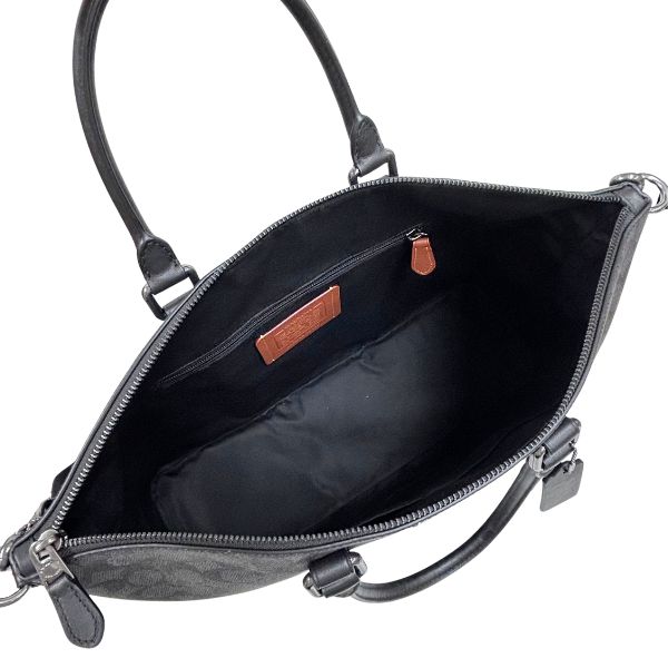 ⑤ COACH ビジネスバッグ 2way シグネチャー　ハンドバッグ　【043】 COACH（コーチ） 国内発送 バッグ メンズ トートバッグ 2WAY