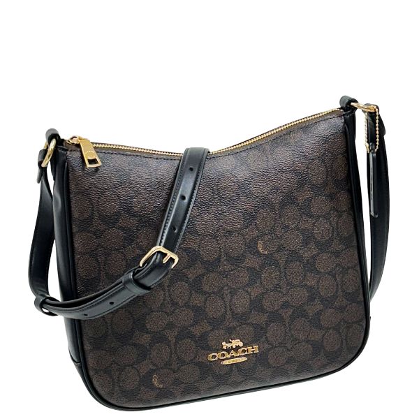 新品 コーチ COACH ショルダーバッグ エリー ファイルバッグ カーキ COACH - 新品 コーチ COACH ショルダーバッグ エリー ファイルバッグ