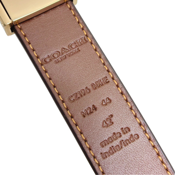 COACH（コーチ） 国内発送 ベルト レディース 小物 25MM シグネチャー