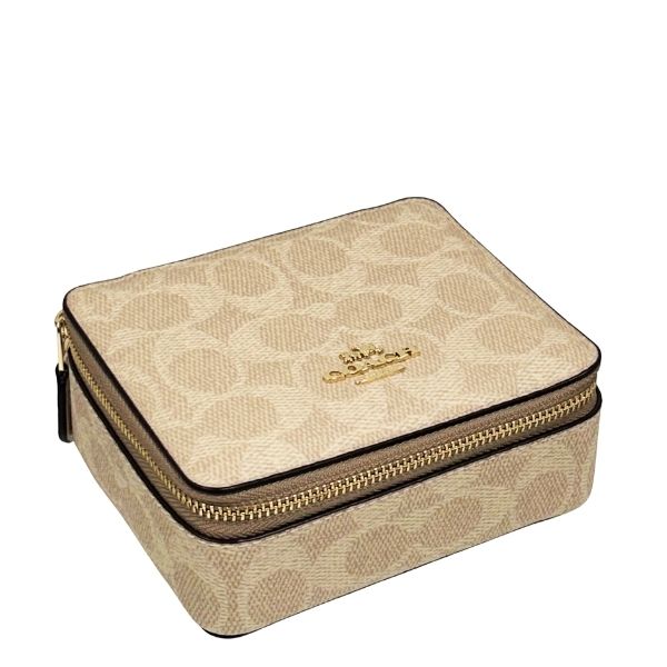 ❷未使用 COACH コーチ シグネチャー 小物入れ 箱付き COACH（コーチ） 国内発送 ポーチ レディース 小物入れ シグネチャー
