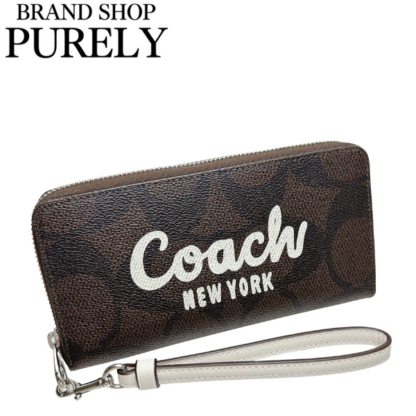 COACH（コーチ） 国内発送 財布 レディース 長財布 シグネチャー