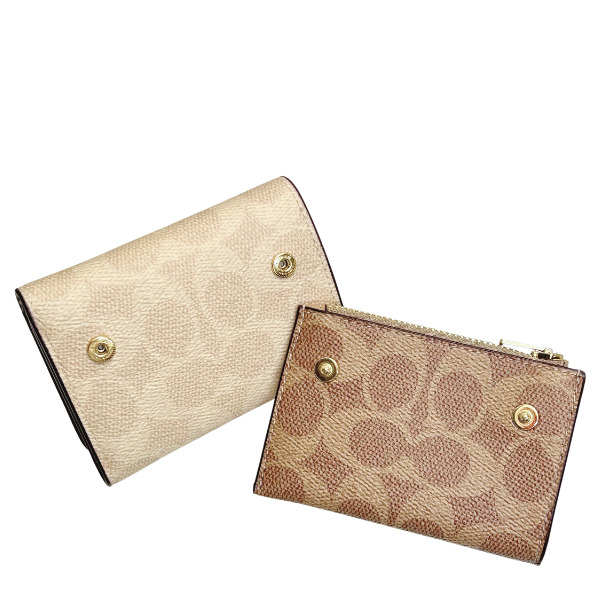 COACH（コーチ） 国内発送 財布 レディース カードケース ブロックド