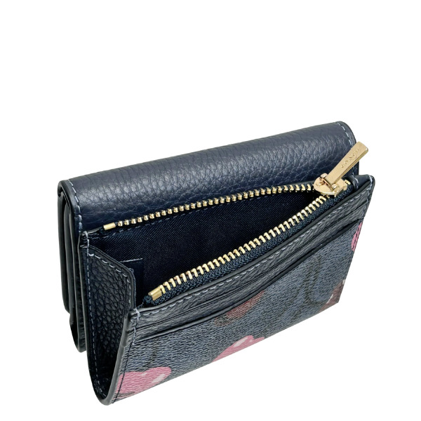 COACH　チェリー　コンパクトウォレット　カードケース　ケース　財布 COACH（コーチ） 国内発送 財布 レディース カードケース シグネチャー