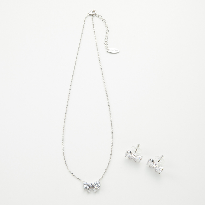 CHANEL 03S きのこ　アクセサリーセット　ピアス　ネックレス　ブレス ビズー公式】マルチカラー K10(10金) K18(18金) プラチナ