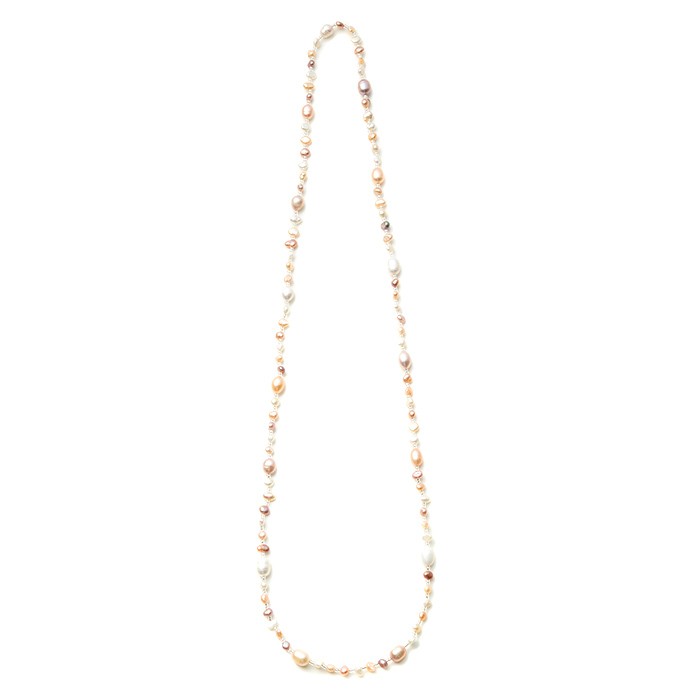 ネックレス ロング 淡水パール : purepoche - 通販 - Yahoo!ショッピング