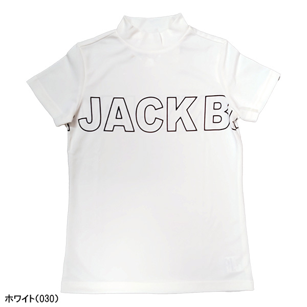 Jack Bunny!!（ジャックバニー） レディース 半袖 モックネックシャツ