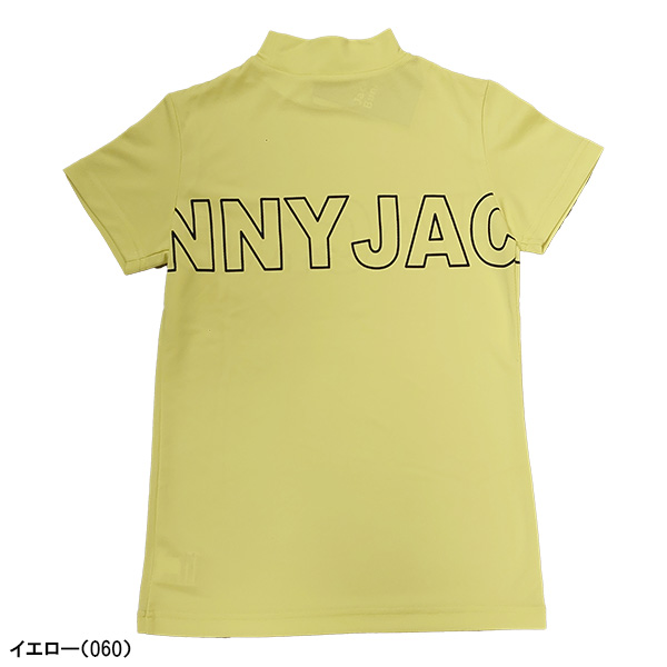 Jack Bunny!!（ジャックバニー） レディース 半袖 モックネックシャツ