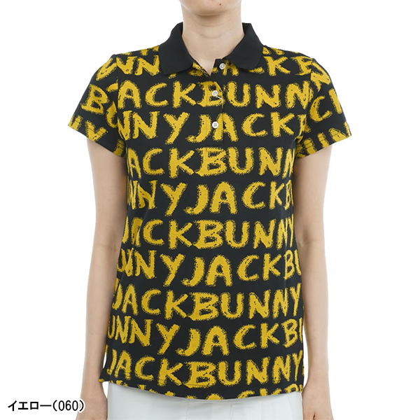Jack Bunny!!（ジャックバニー） レディース 半袖 ポロシャツ PE