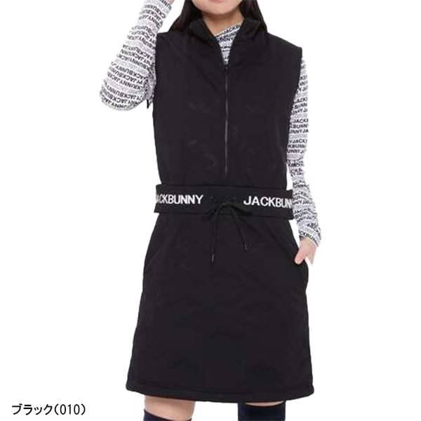 Jack Bunny!!（ジャックバニー） レディース ノースリーブ 中綿ハーフ