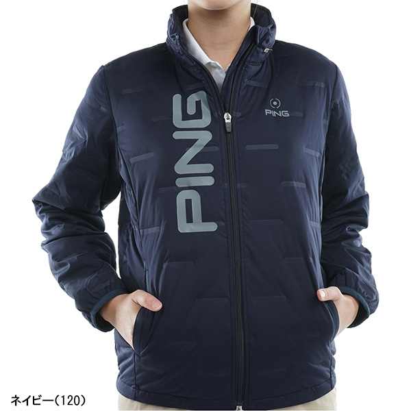 PING レディース ピン アパレル ゴルフウェア 長袖 フルジップ