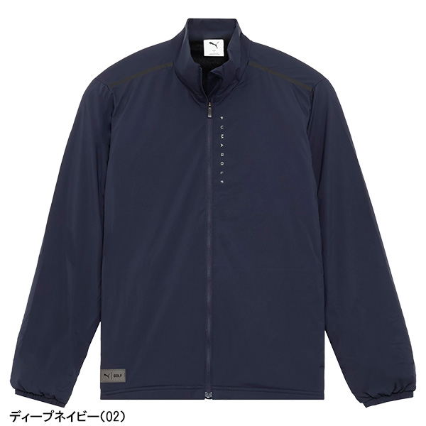 PUMA（プーマ） ゴルフ 長袖 フルジップジャケット PB ブルゾン メンズ