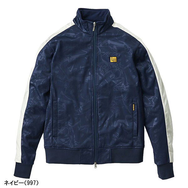 ラウドマウス メンズ ゴルフウエア アウター 長袖 フリース ブルゾン ネイビー LOUDMOUTH（ラウドマウスゴルフ） ラウドマウス 長袖 フルジップ