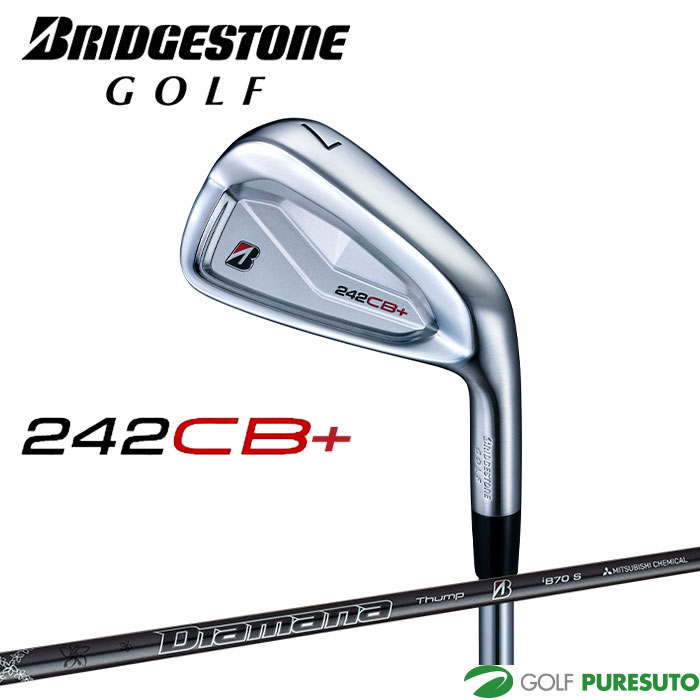 ブリヂストンゴルフ 242CB+ アイアン 6本セット （#5〜9、PW） Diamana Thump iB70 カーボンシャフト 2024年モデル BRIDGESTONE GOLF | BRIDGESTONE GOLF | 01