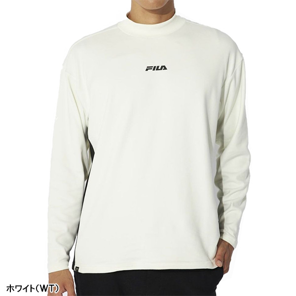 FILA GOLF フィラ ゴルフ 長袖 モックネックシャツ メンズ 784-562