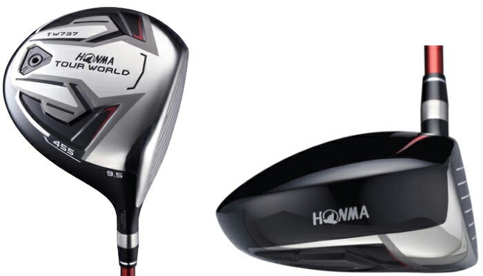 ラバー 本間ゴルフ HONMA ツアーワールド TW737 455 ドライバー VIZARD